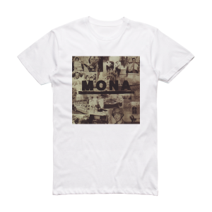 Mona Mona Album Cover T-Shirt White