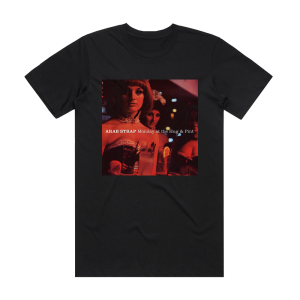 Arab Strap Monday At The Hug Pint Album Cover T-Shirt Black