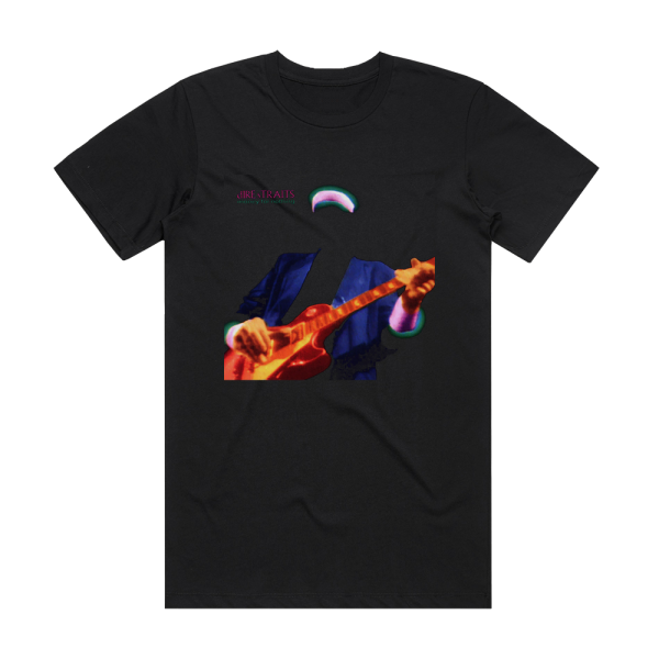 Dire Straits Money For Nothing Album Cover T-Shirt Black