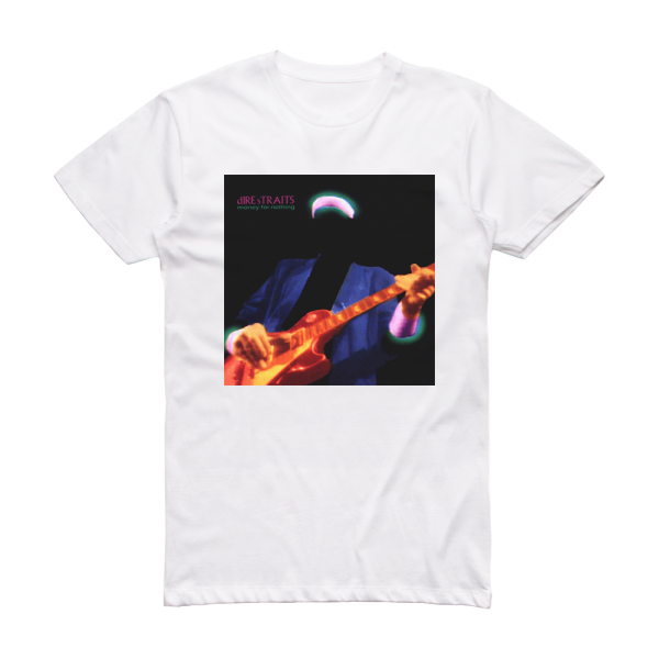 Dire Straits Money For Nothing Album Cover T-Shirt White