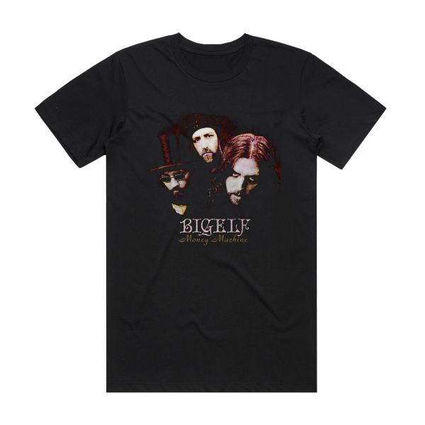 Bigelf Money Machine Album Cover T-Shirt Black