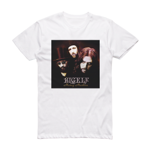 Bigelf Money Machine Album Cover T-Shirt White