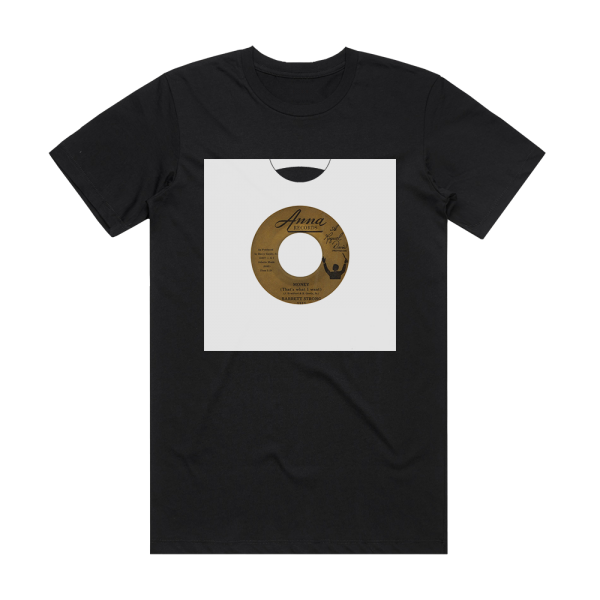 Barrett Strong Money Thats What I Want Oh I Apologize Album Cover T-Shirt Black