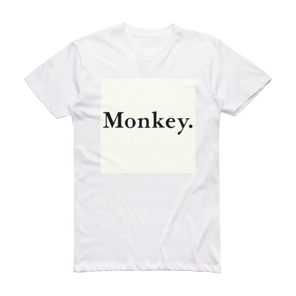 George Michael Monkey Album Cover T-Shirt White