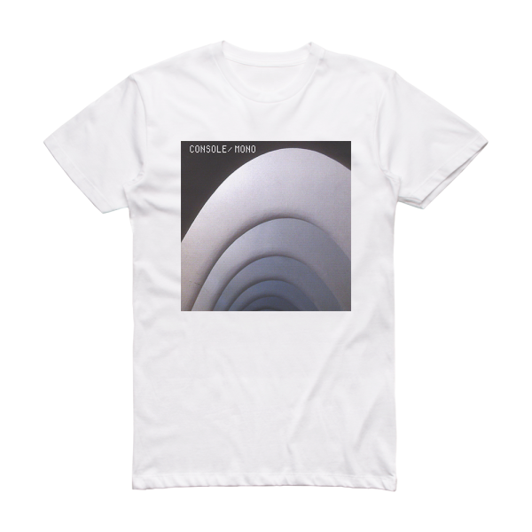 Console Mono Album Cover T-Shirt White