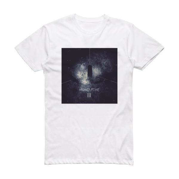 Monolithe Monolithe Iii Album Cover T-Shirt White