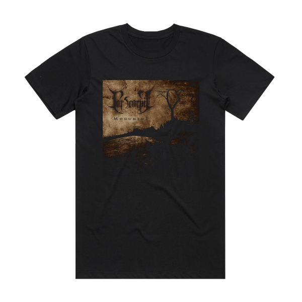 Cor Scorpii Monument Album Cover T-Shirt Black