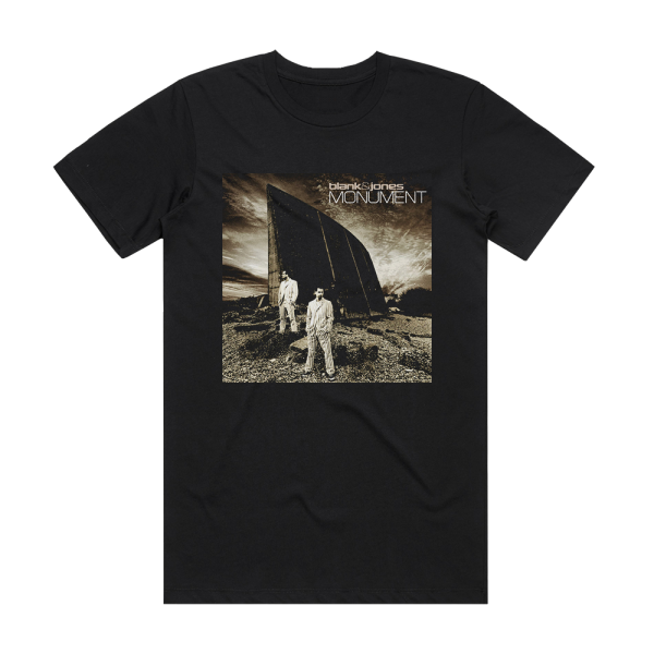 Blank and Jones Monument Album Cover T-Shirt Black