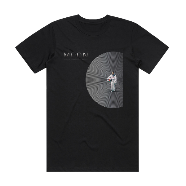Clint Mansell Moon Album Cover T-Shirt Black