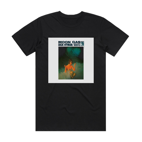 Dick Hyman Moon Gas Album Cover T-Shirt Black