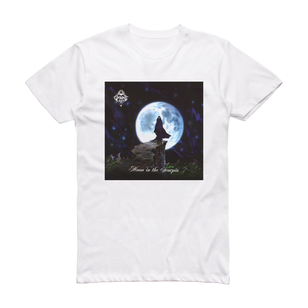 Limbonic Art Moon In The Scorpio Album Cover T-Shirt White