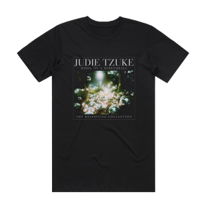 Judie Tzuke Moon On A Mirrorball The Definitive Collection Album Cover T-Shirt Black