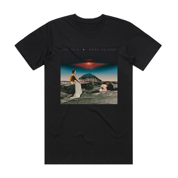 Arc Iris Moon Saloon Album Cover T-Shirt Black