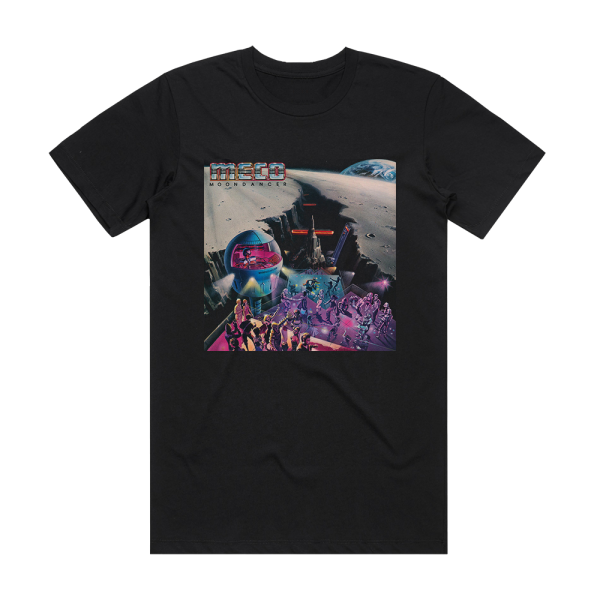 Meco Moondancer Album Cover T-Shirt Black