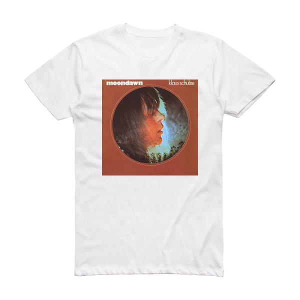 Klaus Schulze Moondawn Album Cover T-Shirt White