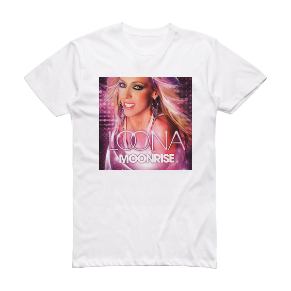 Loona Moonrise Album Cover T-Shirt White