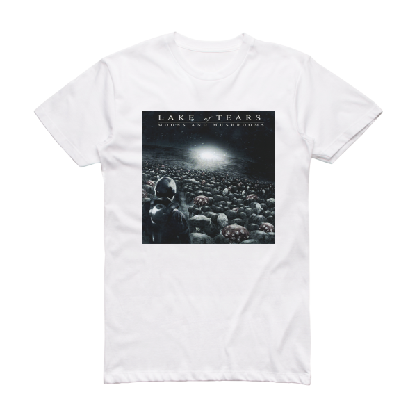 Lake of Tears Moons And Mushrooms Album Cover T-Shirt White