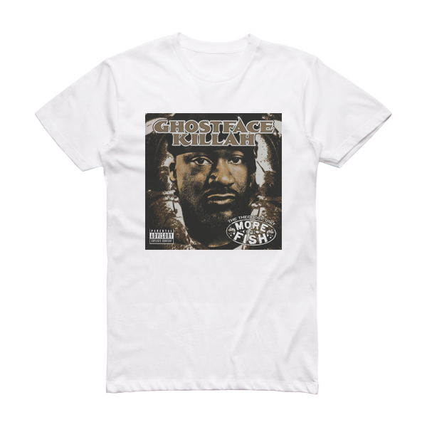 Ghostface Killah More Fish Album Cover T-Shirt White