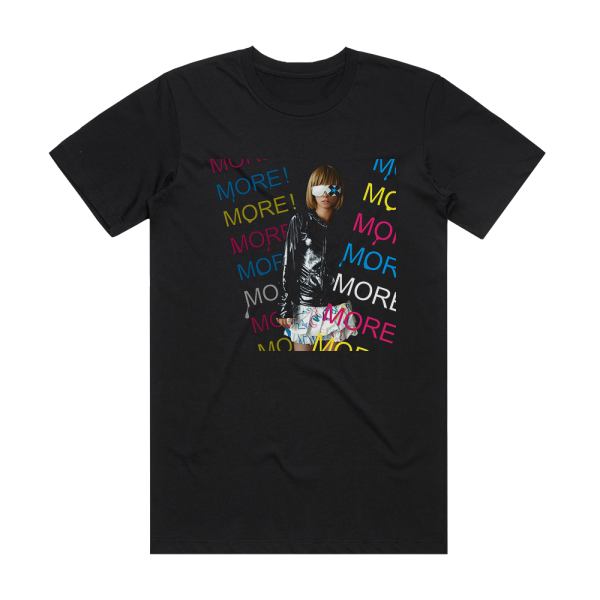 capsule More More More Album Cover T-Shirt Black