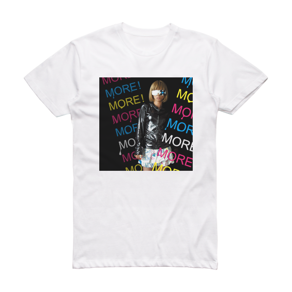 capsule More More More Album Cover T-Shirt White