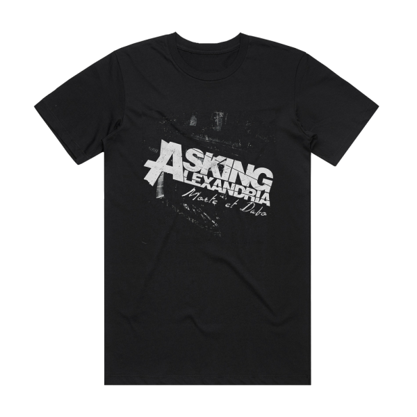 Asking Alexandria Morte Et Dabo Album Cover T-Shirt Black