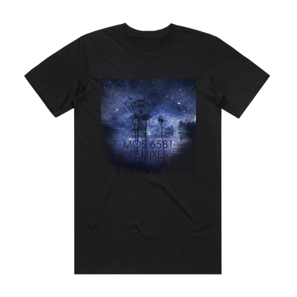Carbon Based Lifeforms Mos 6581 Remixes Album Cover T-Shirt Black