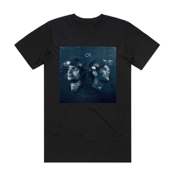 Camo and Krooked Mosaik Album Cover T-Shirt Black