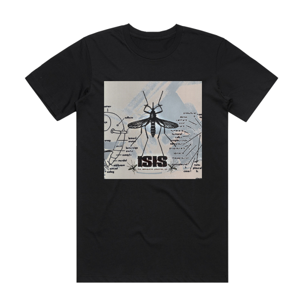 Isis Mosquito Control Album Cover T-Shirt Black