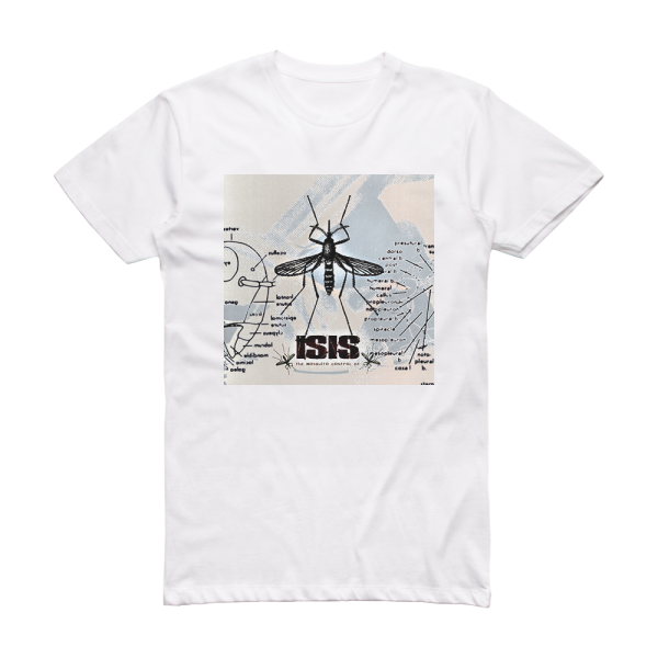 Isis Mosquito Control Album Cover T-Shirt White