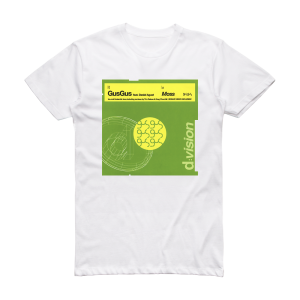 GusGus Moss Album Cover T-Shirt White