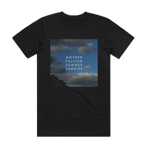 Mother Falcon Mother Falcon Summer Sampler Album Cover T-Shirt Black