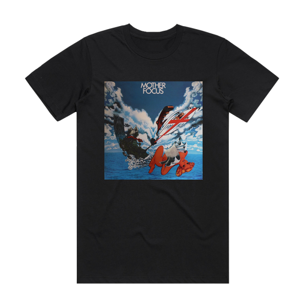 Focus Mother Focus 1 Album Cover T-Shirt Black