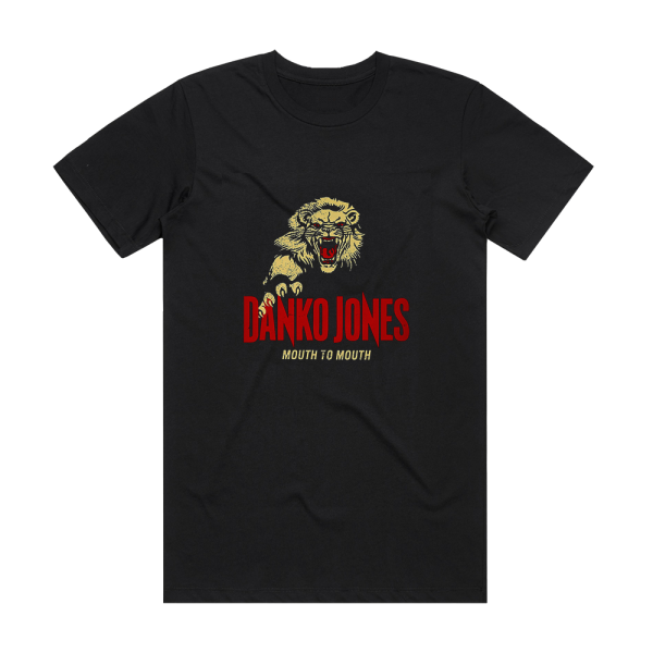 Danko Jones Mouth To Mouth Album Cover T-Shirt Black