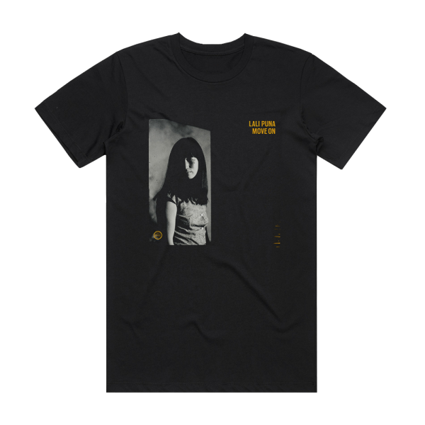 Lali Puna Move On Album Cover T-Shirt Black
