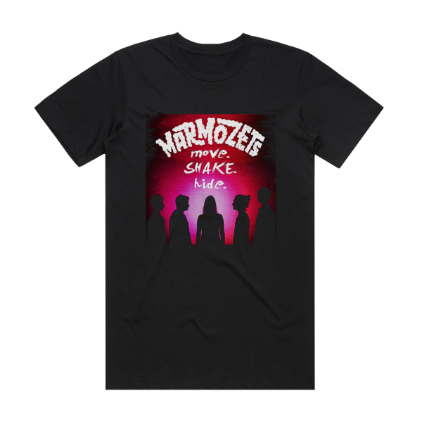 Marmozets Move Shake Hide Album Cover T-Shirt Black