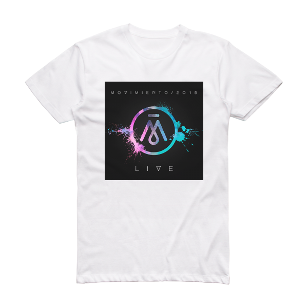 Banda Horizonte Movimiento Live Album Cover T-Shirt White