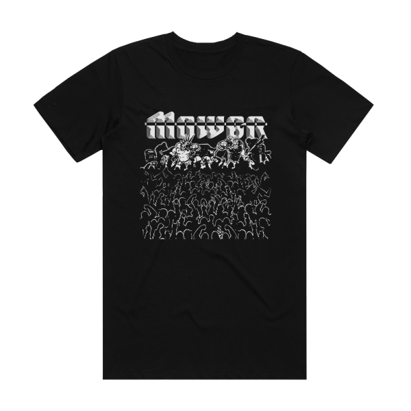 Mower Mower Album Cover T-Shirt Black
