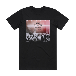 AOA Moya Album Cover T-Shirt Black