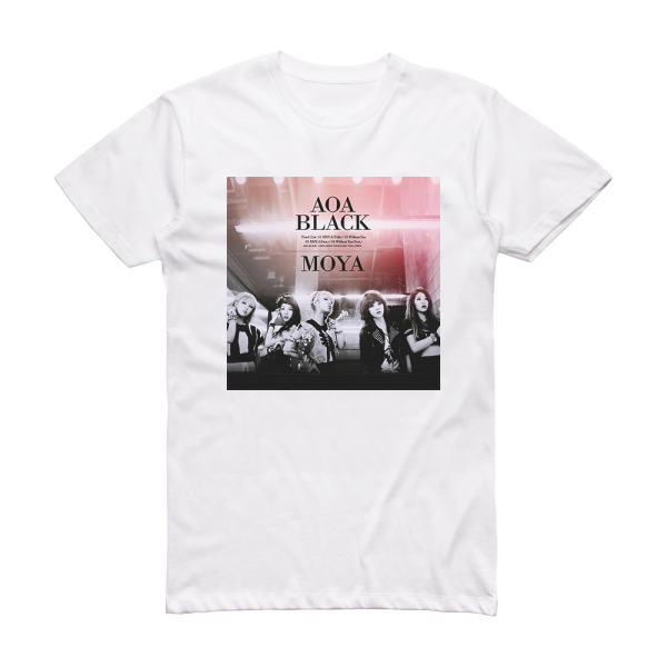 AOA Moya Album Cover T-Shirt White