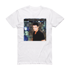 Alejandro Sanz Ms Album Cover T-Shirt White