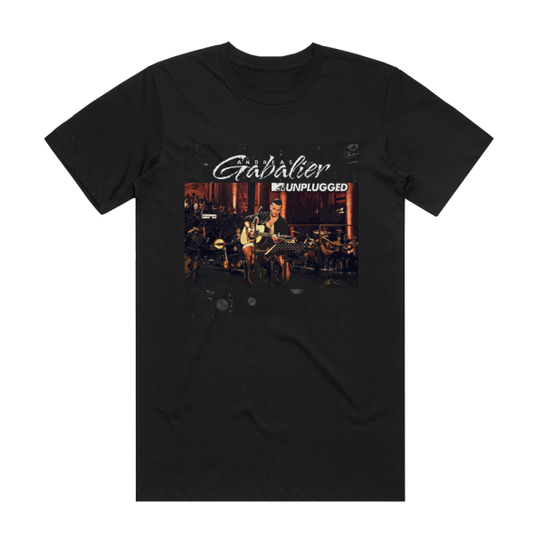 Andreas Gabalier Mtv Unplugged Album Cover T-Shirt Black