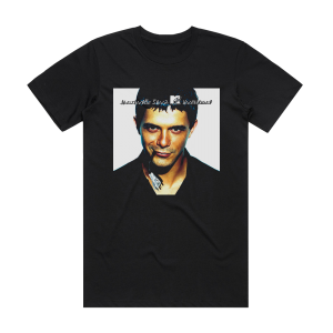 Alejandro Sanz Mtv Unplugged Album Cover T-Shirt Black