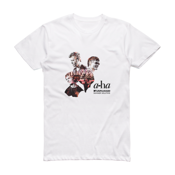 a‐ha Mtv Unplugged  Summer Solstice Album Cover T-Shirt White