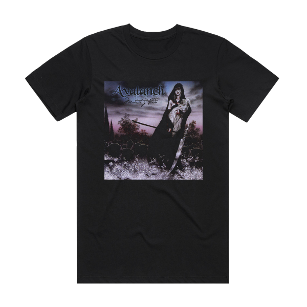 Avalanch Muerte Y Vida Album Cover T-Shirt Black