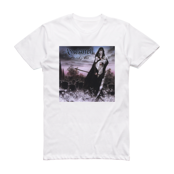 Avalanch Muerte Y Vida Album Cover T-Shirt White