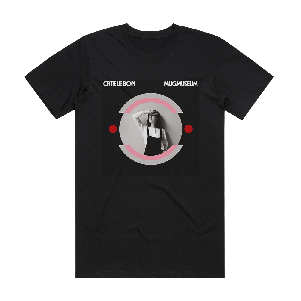 Cate Le Bon Mug Museum Album Cover T-Shirt Black – ALBUM COVER T-SHIRTS