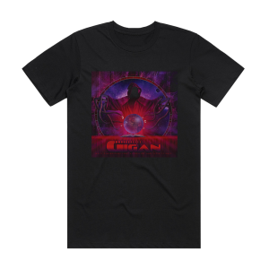 Gigan Multi Dimensional Fractal Sorcery And Super Science Album Cover T-Shirt Black