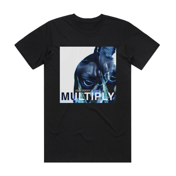 ASAP Rocky Multiply Album Cover T-Shirt Black