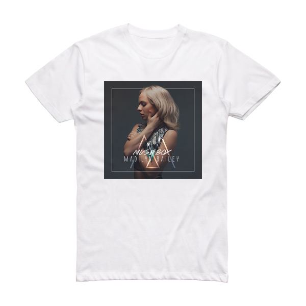 Madilyn Bailey Muse Box Album Cover T-Shirt White