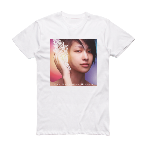 Mika Nakashima Music Album Cover T-Shirt White